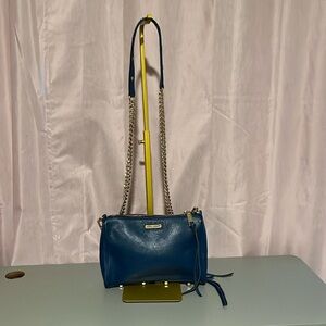 Rebecca Minkoff Navy Leather Crossbody Bag